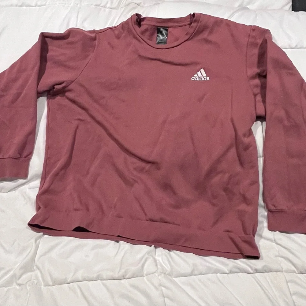 Adidas Feelcozy Crewneck Sweatshirt, Crimson- Men’s 2XL